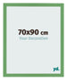 Marco de Fotos 70x90 cm Verde MDF Bologna Delantera Tamano | Yourdecoration.es