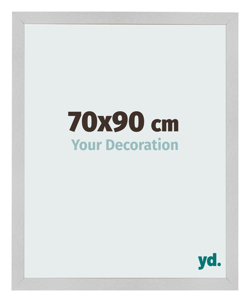 Marco de Fotos 70x90cm Acero Inoxidable MDF Bologna Delantera Tamano | Yourdecoration.es
