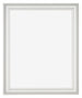 Marco de Fotos 70x90cm Blanco Barrido MDF Lazio Delantera | Yourdecoration.es