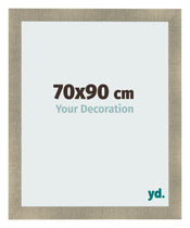 Marco de Fotos 70x90cm Dorado Vintage MDF Pisa Delantera Tamano | Yourdecoration.es