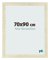 Marco de Fotos 70x90cm Roble Sonoma MDF Pisa Delantera Tamano | Yourdecoration.es