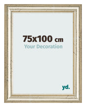Marco de Fotos 75x100cm Brillo Metalico MDF Lazio Delantera Tamano | Yourdecoration.es