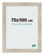 Marco de Fotos 75x100cm Roble Rustico MDF Pisa Delantera Tamano | Yourdecoration.es