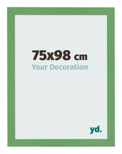 Marco de Fotos 75x98 cm Verde MDF Bologna Delantera Tamano | Yourdecoration.es