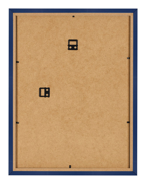 Marco de Fotos 75x98cm Azul Oscuro Barrido MDF Bologna Trasera | Yourdecoration.es