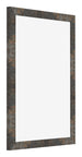 Marco de Fotos 75x98cm Metal Oxidado MDF Bologna Delantera Oblicuo | Yourdecoration.es
