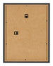 Marco de Fotos 75x98cm Negro Grano De Madera MDF Bologna Trasera | Yourdecoration.es