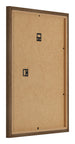 Marco de Fotos 75x98cm Roble Rustico MDF Bologna Trasera Oblicuo | Yourdecoration.es