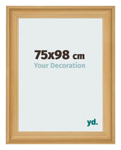 Marco de Fotos 75x98cm Venatura Di Pino MDF Lazio Delantera Tamano | Yourdecoration.es