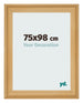 Marco de Fotos 75x98cm Venatura Di Pino MDF Lazio Delantera Tamano | Yourdecoration.es