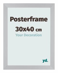 Marco de Poster 30x40cm Plateado MDF Parma Tamano | Yourdecoration.es