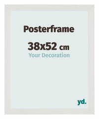 Marco de Poster 38x52cm Blanco Mate MDF Parma Tamano | Yourdecoration.es