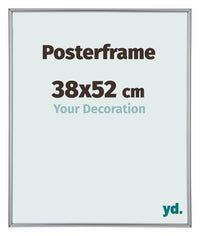Marco de Poster 38x52cm Plateado Plastico Paris Tamano | Yourdecoration.es