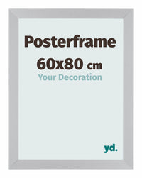 Marco de Poster 60x80cm Plateado MDF Parma Tamano | Yourdecoration.es