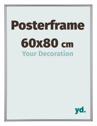 Marco de Poster 60x80cm Plateado Plastico Paris Tamano | Yourdecoration.es