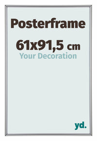 Marco de Poster 61x91,5cm Plateado Plastico Paris Tamano | Yourdecoration.es