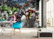 Marvel Avengers Assemble Interior Papel Pintado DX8 173 | Yourdecoration.es