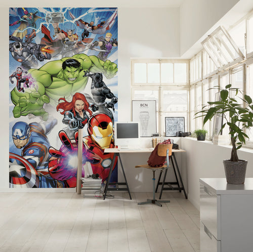 Marvel Avengers Protect Interior Papel Pintado DX3 180 | Yourdecoration.es
