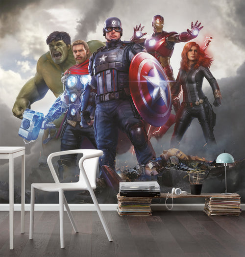 Marvel Avengers Working Together Interior 98sqi5 Papel Pintado DX6 208 | Yourdecoration.es