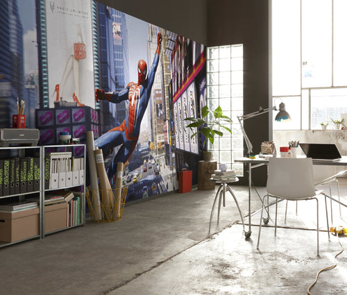 Marvel Spider Man City Swing Interior umor61 Papel Pintado DX8 239 | Yourdecoration.es