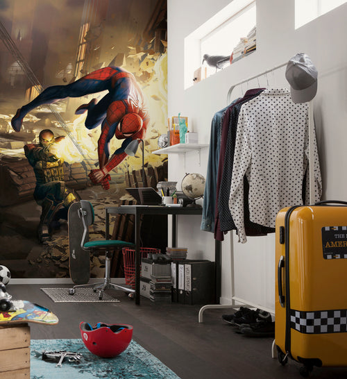 Marvel Spider Man Dodge Interior Papel Pintado DX3 188 | Yourdecoration.es