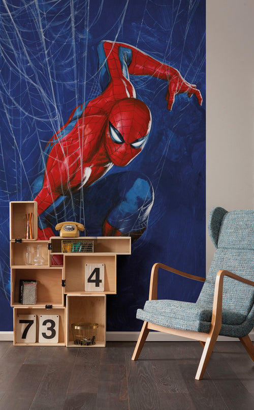 Marvel Spider Man Spider Interior Papel Pintado DX3 210 | Yourdecoration.es