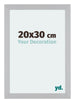 Mura MDF Marco de Fotos 20x30cm Plateado mate Parte delantera Tamano | Yourdecoration.es