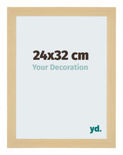 Mura MDF Marco de Fotos 24x32cm Decoración De Arce Delantera Tamano | Yourdecoration.es