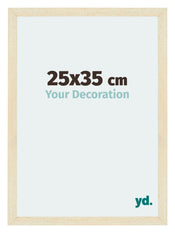 Mura MDF Marco de Fotos 25x35cm Arena barrido Parte delantera Tamano | Yourdecoration.es