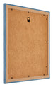 Mura MDF Marco de Fotos 30x30cm Claro azul barrido Parte trasera Oblicuo | Yourdecoration.es