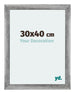 Mura MDF Marco de Fotos 30x40cm Gris barrido Parte delantera Tamano | Yourdecoration.es