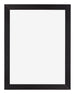 Mura MDF Marco de Fotos 30x40cm Negro grano de madera Parte delantera | Yourdecoration.es