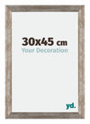 Mura MDF Marco de Fotos 30x45cm Metal vintage Parte delantera Tamano | Yourdecoration.es