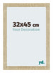 Mura MDF Marco de Fotos 32x45cm Roble Sonoma Delantera Tamano | Yourdecoration.es