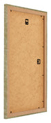 Mura MDF Marco de Fotos 33x48cm Dorado Antiguo Trasera Oblicuo | Yourdecoration.es
