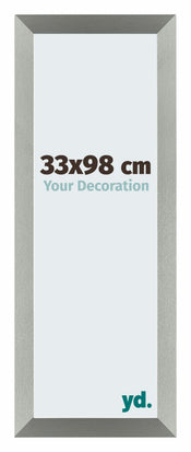 Mura MDF Marco de Fotos 33x98cm Champán Delantera Tamano | Yourdecoration.es
