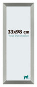 Mura MDF Marco de Fotos 33x98cm Champán Delantera Tamano | Yourdecoration.es