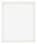 Mura MDF Marco de Fotos 36x49cm Blanco Barrido Delantera | Yourdecoration.es