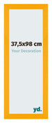 Mura MDF Marco de Fotos 37 5x98cm Amarillo Delantera Tamano | Yourdecoration.es