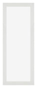 Mura MDF Marco de Fotos 37 5x98cm Blanco Mate Delantera | Yourdecoration.es