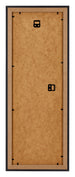 Mura MDF Marco de Fotos 37 5x98cm Negro Grano de Madera Trasera | Yourdecoration.es