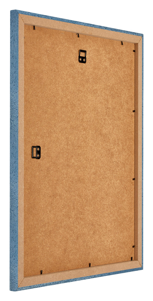 Mura MDF Marco de Fotos 40x45cm Claro azul barrido Parte trasera Oblicuo | Yourdecoration.es