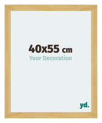 Mura MDF Marco de Fotos 40x55cm Decoracion de pino Parte delantera Tamano | Yourdecoration.es