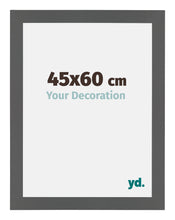 Mura MDF Marco de Fotos 45x60cm Antracita Tamano | Yourdecoration.es