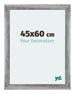 Mura MDF Marco de Fotos 45x60cm Gris barrido Parte delantera Tamano | Yourdecoration.es
