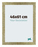 Mura MDF Marco de Fotos 46x61cm Dorado Antiguo Delantera Tamano | Yourdecoration.es