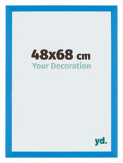 Mura MDF Marco de Fotos 48x68cm Azul barrido Parte delantera Tamano | Yourdecoration.es