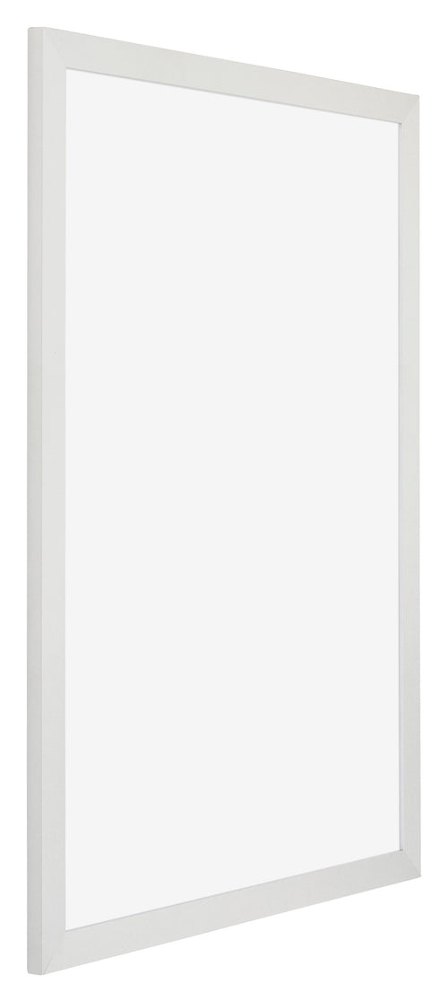 Mura MDF Marco de Fotos 48x68cm Blanco mate Parte delantera Oblicuo | Yourdecoration.es
