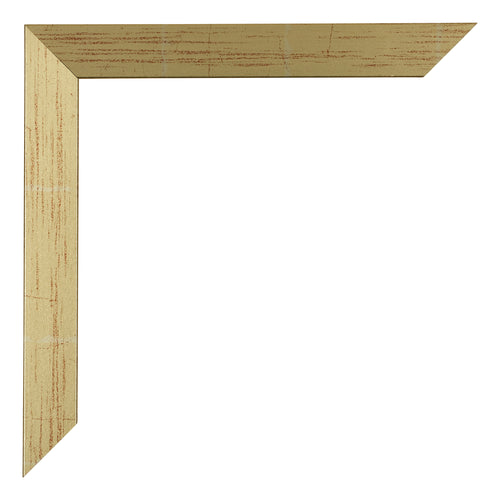 Mura MDF Marco de Fotos 48x68cm Dorado brillante Detalle Esquina | Yourdecoration.es