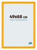 Mura MDF Marco de Fotos 49x68cm Amarillo Delantera Tamano | Yourdecoration.es